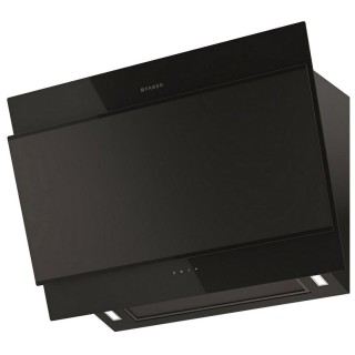Komínový odsávač pár Faber TRUE DOUBLE BLACK F80 Čierna/čierne sklo