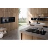 Varná deska s odsáváním Faber GALILEO BOLD A83 Černé sklo/nerez