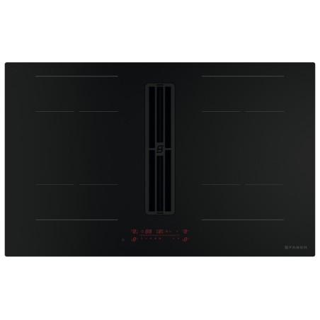 Varná deska s odsáváním Faber GALILEO PURE BLACK A83 Černé sklo mat