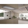 Stropný odsávač pár s čističkou vzduchu Faber AIR HUB HEAVEN LIGHT PRO X KL A120 Nerez