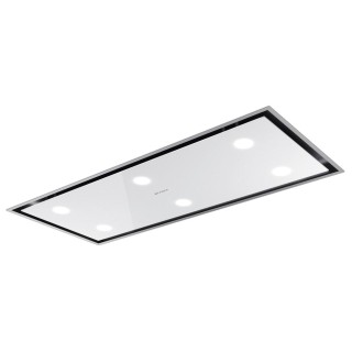 Stropný odsávač pár Faber HEAVEN BRIGHT G/WH KL A120 Nerez/biele sklo