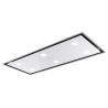 Stropný odsávač pár Faber HEAVEN BRIGHT G/WH KL A120 Nerez/biele sklo