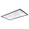 Stropný odsávač pár Faber HEAVEN BRIGHT G/WH KL A90 Nerez/biele sklo