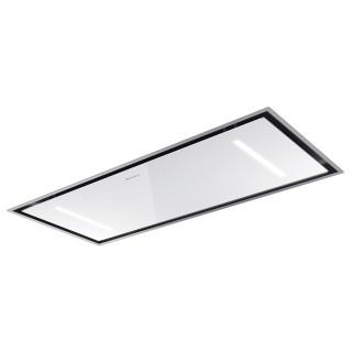 Stropný odsávač pár Faber HEAVEN DUAL LIGHT G/WH FLAT KL A120 Nerez/biele sklo