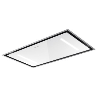 Stropný odsávač pár Faber HEAVEN DUAL LIGHT G/WH FLAT KL A90 Nerez/biele sklo