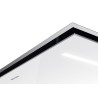 Stropný odsávač pár Faber HEAVEN DUAL LIGHT G/WH FLAT KL A90 Nerez/biele sklo