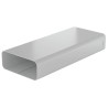 Faber 4051001 P-VRO 150 - ploché potrubie 1000 mm, svetlosivé