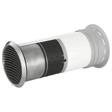Faber 4051064 P-Turbo 150 - stenové vedenie s Thermoboxom a nerezovou mriežkou