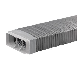 Faber 4051009 P-RBFLEX - flexo potrubí ploché (250-550 mm), světle šedé