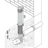 Faber 4043069 COMPAIR Tower - nadzemný výstup vzduchu