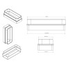 Prechodka Faber 290169 RO 220x90/NABER