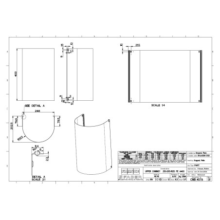 Sada komínů Faber 112.0729.876 WH MATT