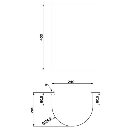 Sada komínů Faber 112.0729.875 BK MATT