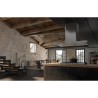 Ostrovčekový odsávač pár Faber T-Light Isola EV8 X A100, nerez