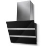Komínový odsávač pár Faber Steelmax EV8 BK/X A55, čierna/čierne sklo