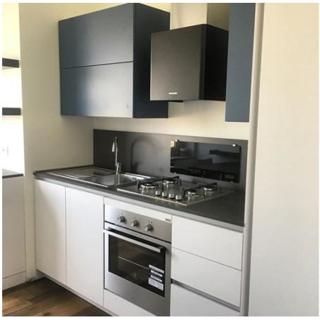 Komínový odsávač pár Faber Lithos EG6 BK A45, nerez/čierna matná