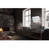 Komínový odsávač pár Faber Steelmax EV8 WH/X A55, biela/biele sklo