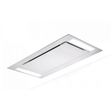 Stropný odsávač pár Faber Heaven Glass 2.0 WH A90 RB, bez motora, biele sklo