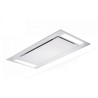 Stropný odsávač pár Faber Heaven Glass 2.0 WH A90 RB, bez motora, biele sklo