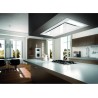 Stropný odsávač pár Faber Heaven Glass 2.0 WH A90 RB, bez motora, biele sklo