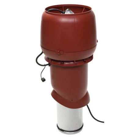 Externá ventilačná jednotka Faber E220P - šikmá/rovná strecha, červená RAL 3009