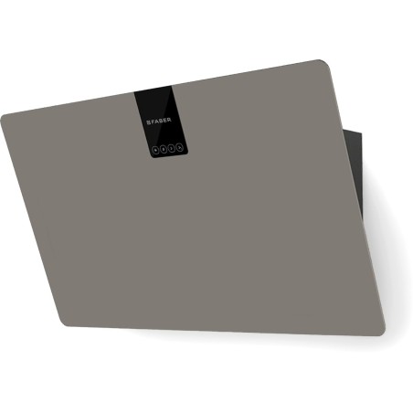 Komínový odsávač pár Faber Soft Edge GRIGIO LONDRA A80, čierna/FENIX NTM sivá matná