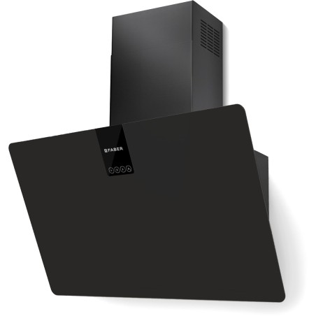Komínový odsávač pár Faber Soft Edge NERO INGO A80, čierna/FENIX NTM čierna matná