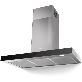 Komínový odsávač pár Faber Stilo Glass Smart X/BK A60, nerez/čierne sklo