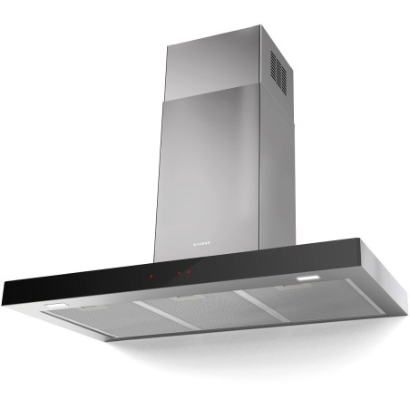 Komínový odsávač pár Faber Stilo Glass Smart X/BK A60, nerez/čierne sklo