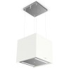 Lustrový odsávač pár Faber Soft Cube BIANCO KOS F40, FENIX NTM biela matná