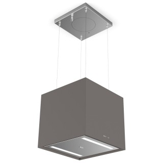 Lustrový odsávač pár Faber Soft Cube GRIGIO LONDRA F40, FENIX NTM sivá matná