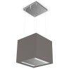 Lustrový odsávač pár Faber Soft Cube GRIGIO LONDRA F40, FENIX NTM sivá matná