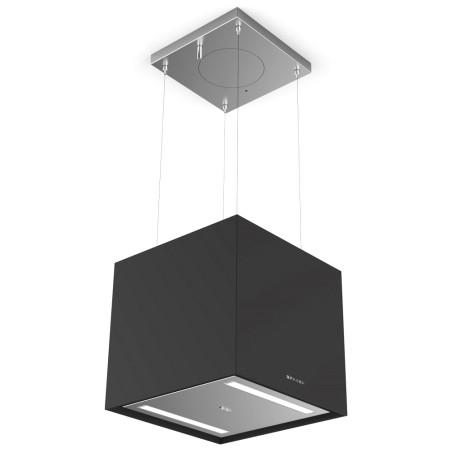 Lustrový odsávač pár Faber Soft Cube NERO INGO F40, FENIX NTM čierna matná