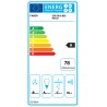 Ostrovčekový odsávač pár Faber Stilo Glass Smart Isola X/BK A90, nerez/čierne sklo