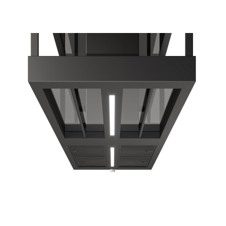 Ostrovčekový odsávač pár Faber T-Shelf TITANIUM MATT A180, titánová matná