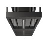 Ostrovčekový odsávač pár Faber T-Shelf TITANIUM MATT A180, titánová matná