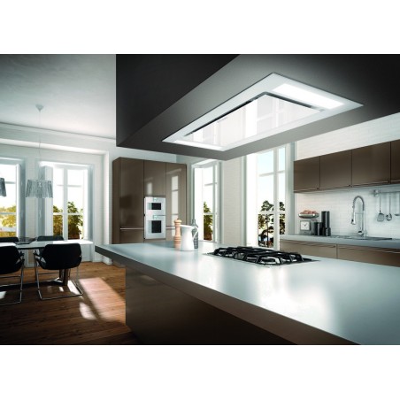 Stropný odsávač pár Faber Heaven Glass 2.0 WH KL A90, biele sklo