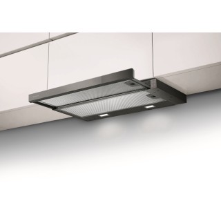 Vstavaný odsávač pár Faber Flexa Lux Glass NG BK A60, čierna/lišta čierne sklo