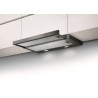 Vstavaný odsávač pár Faber Flexa Lux Glass NG BK A60, čierna/lišta čierne sklo