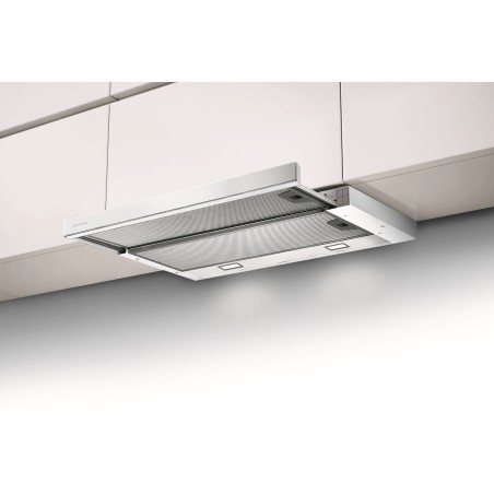 Vstavaný odsávač pár Faber Flexa Lux Glass NG W A60, biela/lišta biele sklo