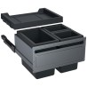 Odpadkový kôš Franke FX 60 26-11-11, 1x 26 l + 2x 11 l