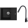 Set Sinks G26930 (drez Amanda 650 Granblack 30 + batéria Elasta S Čierna matná)