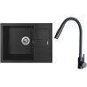 Set Sinks G26974 (drez Amanda 650 Metalblack 74 + batéria Elasta S Čierna matná)