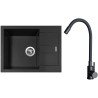 Set Sinks G26826 (drez Amanda 650 Pureblack 26 + batéria Elasta Čierna matná)