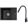 Set Sinks G26926 (drez Amanda 650 Pureblack 26 + batéria Elasta S Čierna matná)