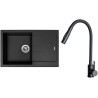 Set Sinks G27526 (drez Amanda 780 Pureblack 26 + batéria Elasta S Čierna matná)