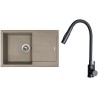Set Sinks G27554 (drez Amanda 780 Truffle 54 + batéria Elasta S Čierna matná)