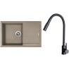 Set Sinks G27954 (drez Amanda 860 Truffle 54 + batéria Elasta S Čierna matná)
