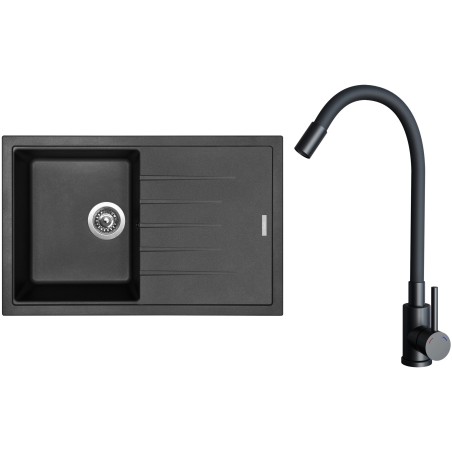 Set Sinks G29030 (drez Best 780 Granblack 30 + batéria Elasta Čierna matná)