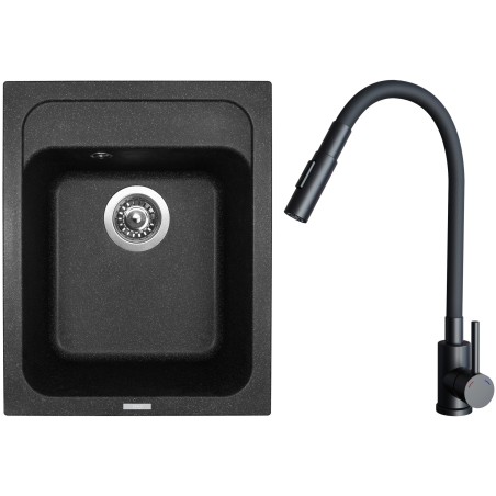 Set Sinks G29330 (drez Classic 400 Granblack 30 + batéria Elasta S Čierna matná)
